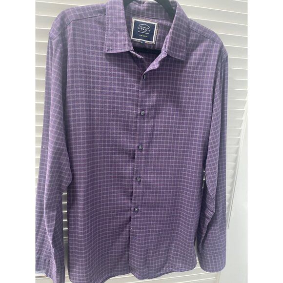 Charles Tyrwhitt London Button-Down Collar Brushed Flannel Slim Fit Shirt - SZ L - Picture 3 of 9